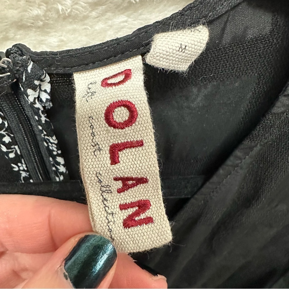 ANTHROPOLOGIE Dolan Left Coast Maia Surplice Jumpsuit M Missing Belt - Picture 9 of 10